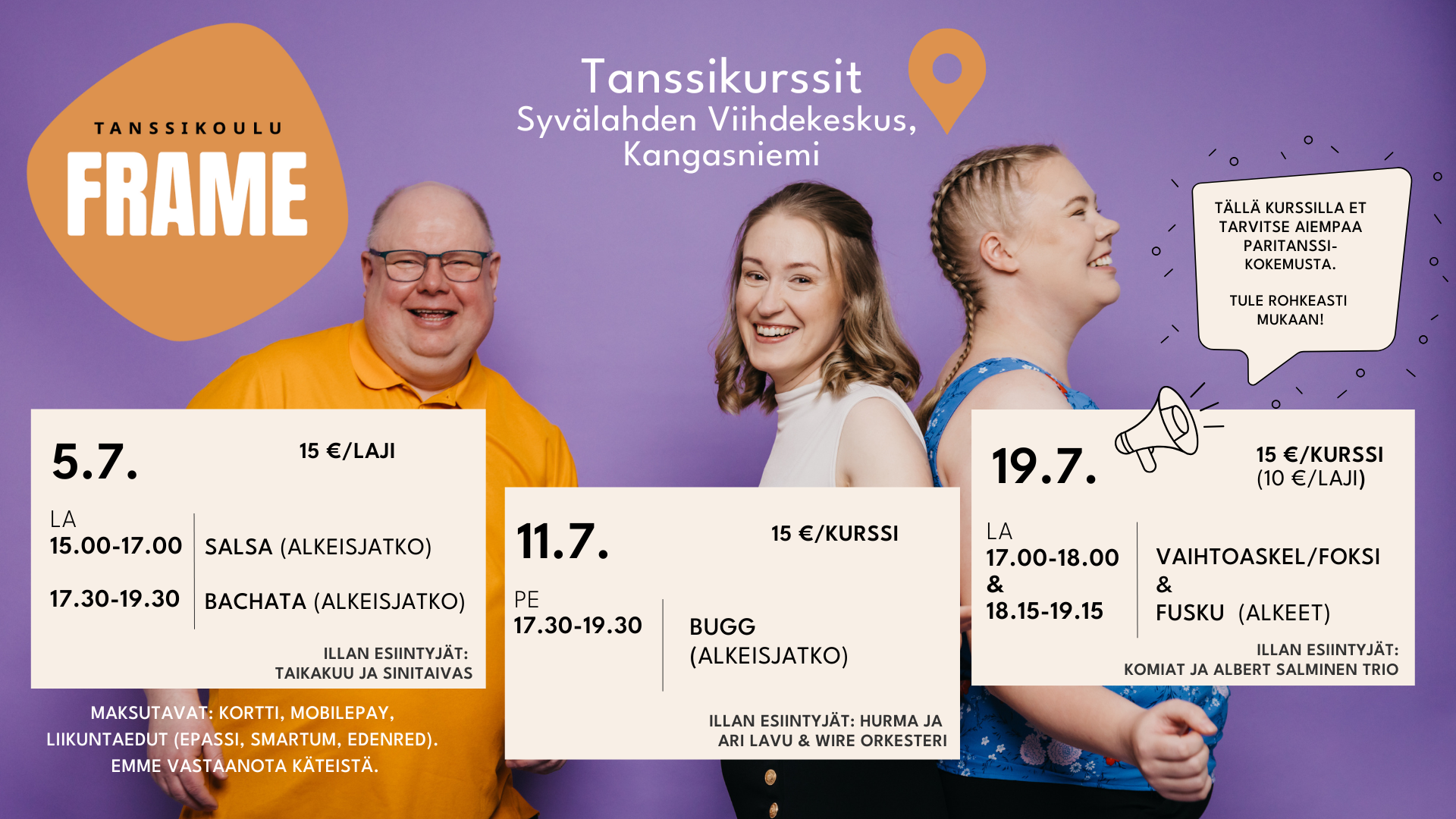 Kurssimainos vaaka 5