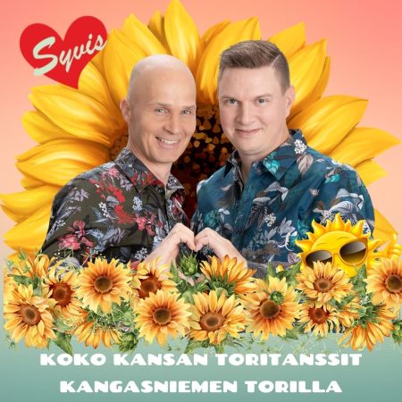 Marko ja Jukka Koko kansan toritanssit Kangasniemi